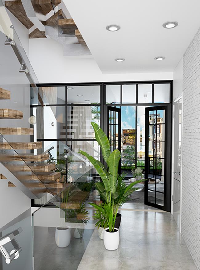 Cải tạo sửa chữa nhà 3 tầng cũ đẹp với không gian xanh