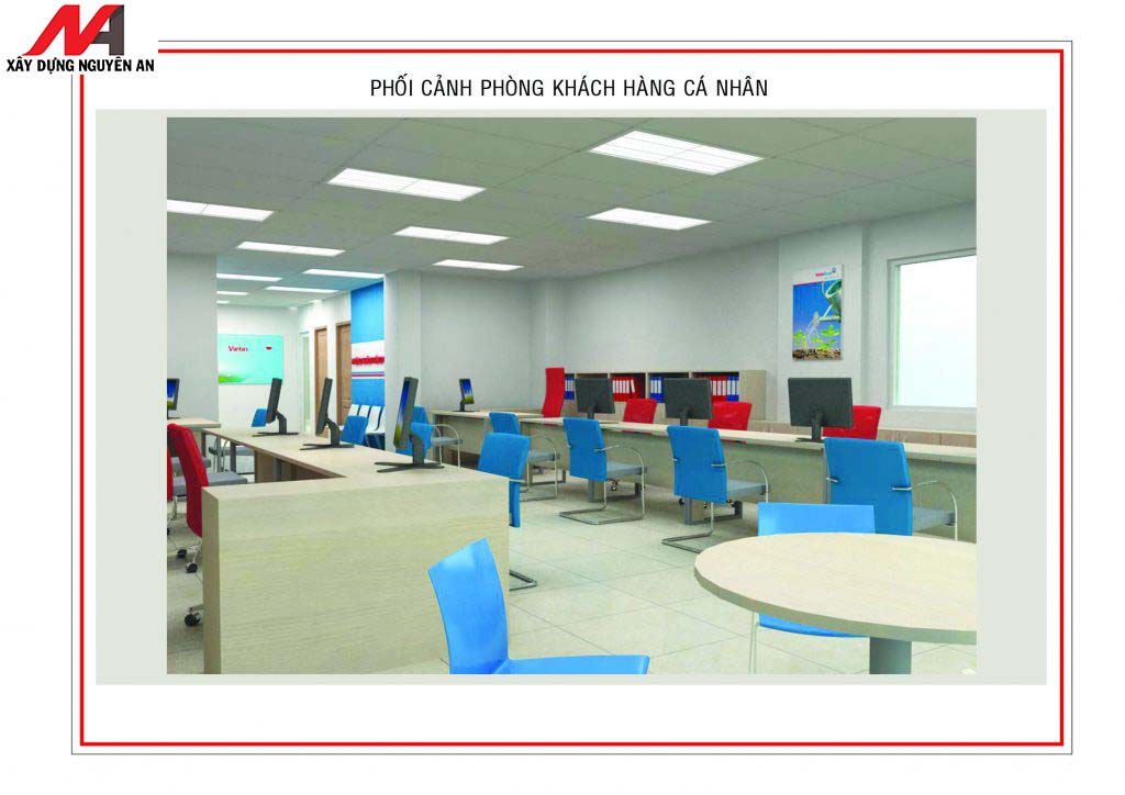 thi công sửa chữa ngân hàng viettinbank