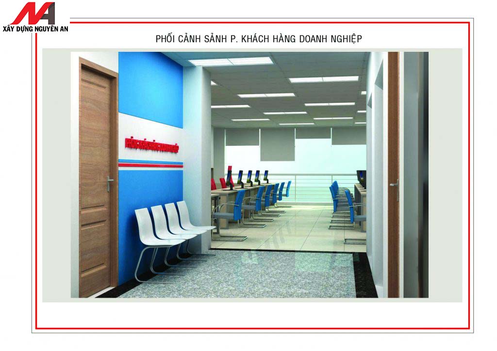 Thi công cải tạo ngân hàng viettinbank