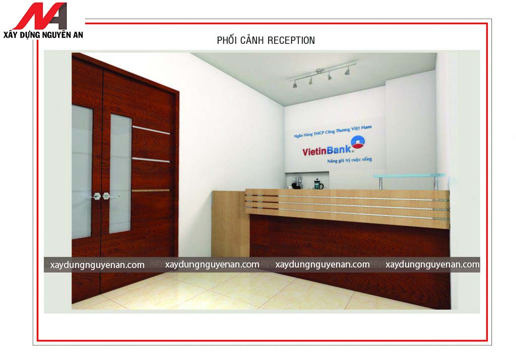 sửa chữa văn phòng viettinbank