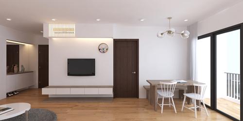 Thiết kế cải tạo lại nhà chung cư cũ đẹp mà rẻ