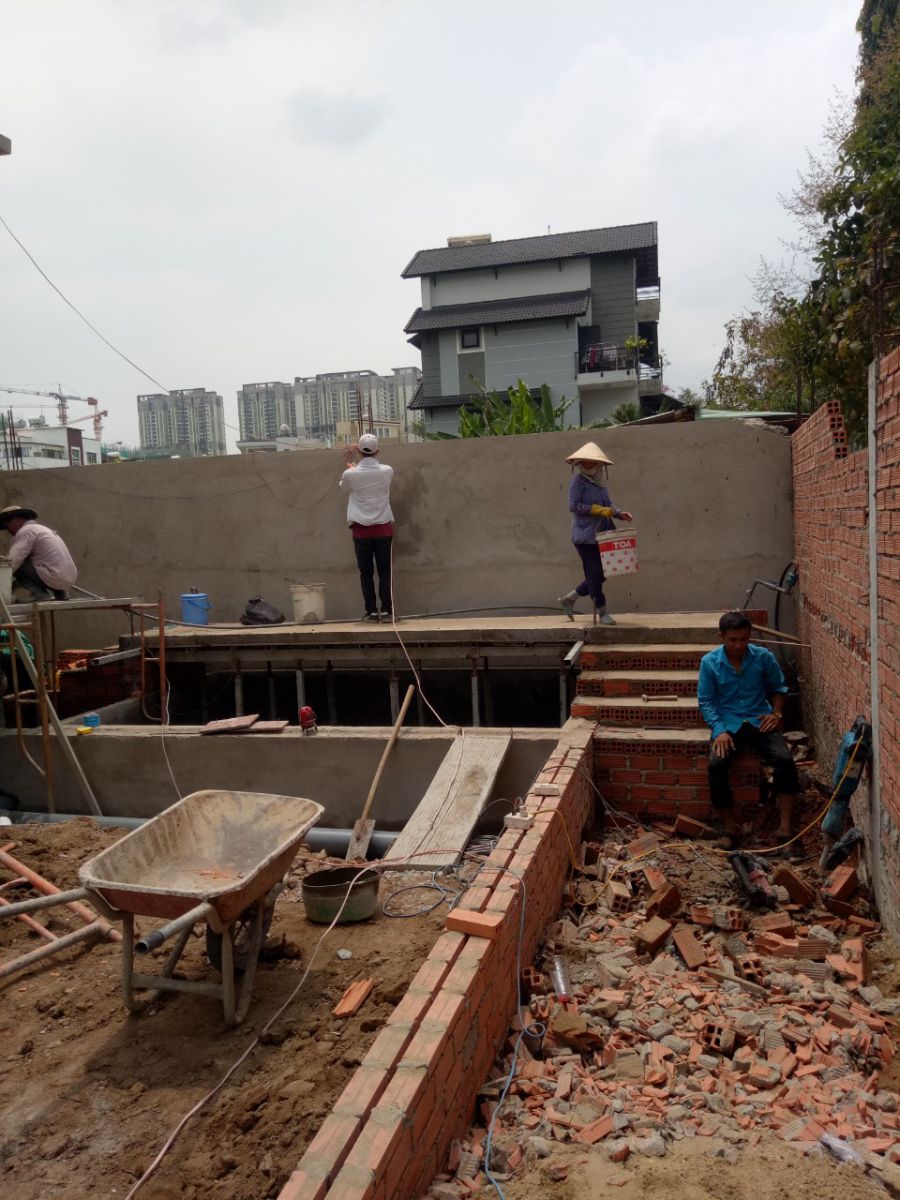 Thi công cầu thang