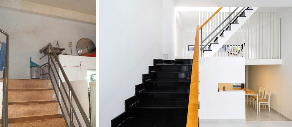 Sửa nhà phố 2 tầng 