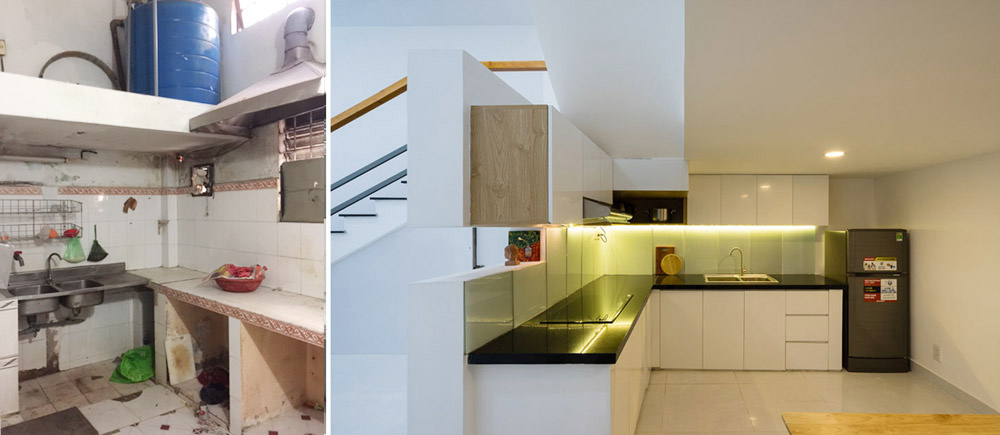 Sửa nhà phố 2 tầng 